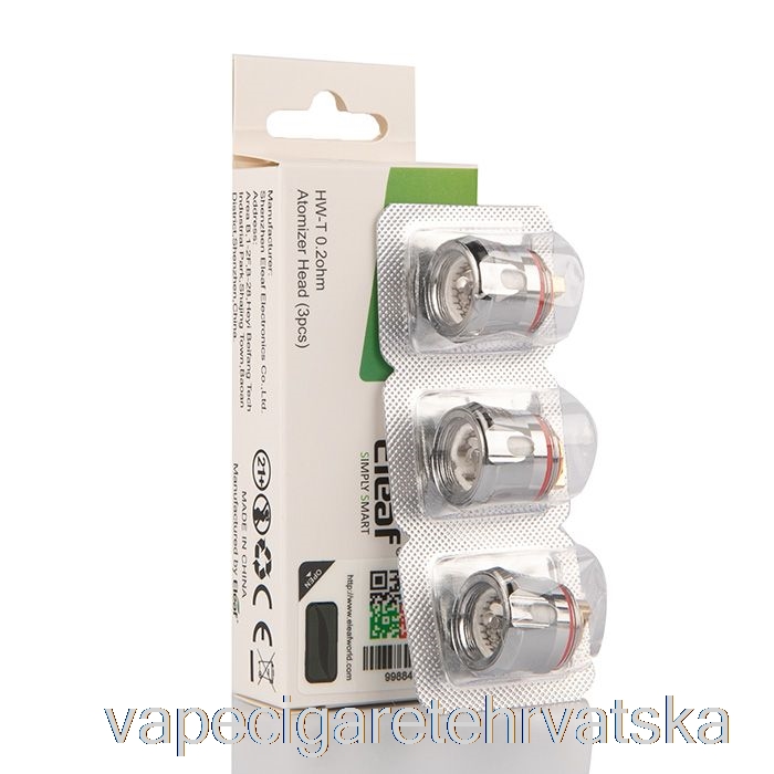 Vape Cigarete Eleaf Ello Hw Serija Zamjenske Zavojnice 0.2ohm Hw-t2 Zavojnice
